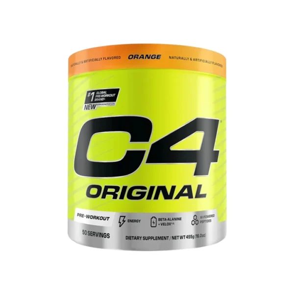 C4 | Original Pre Workout | 50 Servings | Orange Flavor