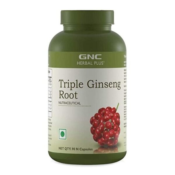 GNC | Triple Ginseng Root | 90 Capsules
