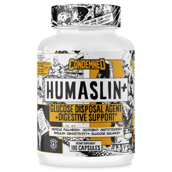 Condemned Labz | Humaslin | Fat Burner | 180 Capsules