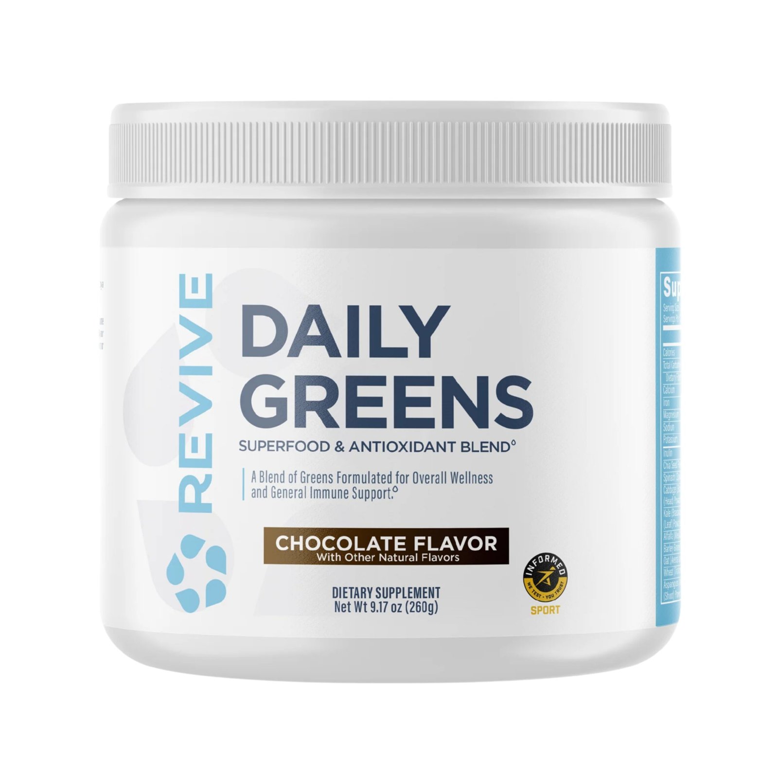 Revive Daily Greens – Chcolate Flavor
